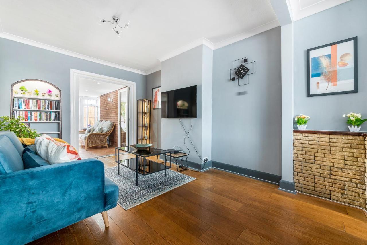 Stunning 3Br House W Garden & Parking In Richmond Kew Exterior foto