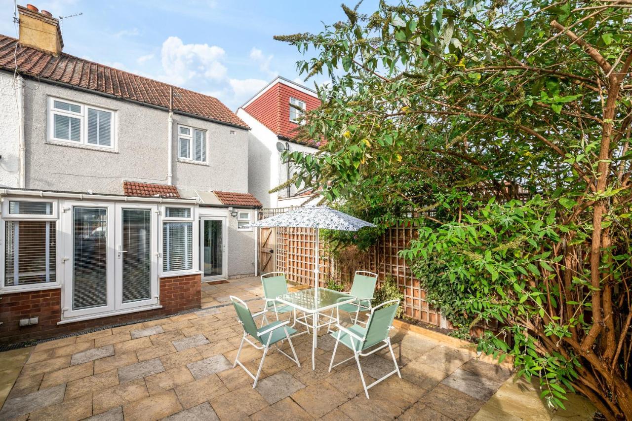 Stunning 3Br House W Garden & Parking In Richmond Kew Exterior foto