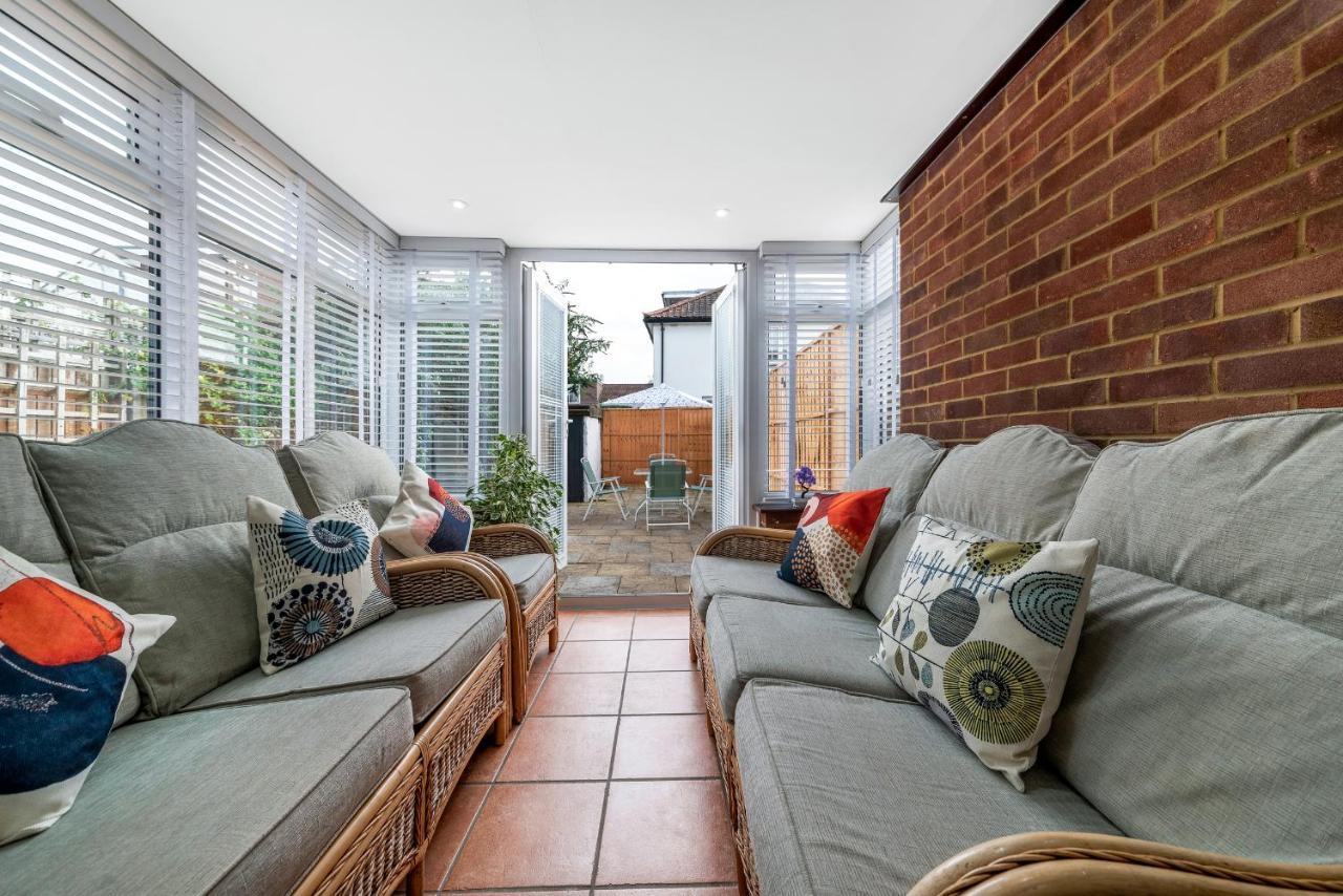 Stunning 3Br House W Garden & Parking In Richmond Kew Exterior foto